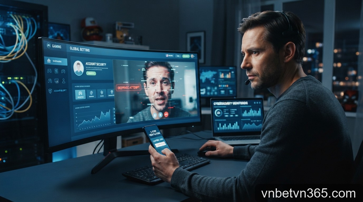 Cảnh báo an ninh mạng 2026: Bảo vệ tài khoản cá cược trước làn sóng tấn công Deepfake