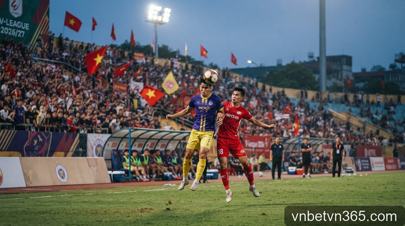 Chuẩn Bị Khai Mạc V-League 2026/27: Phân Tích Biến Động Kèo Đấu Và Cơ Hội Cho Người Chơi